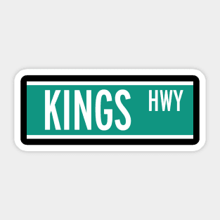 Kings Hwy Sticker